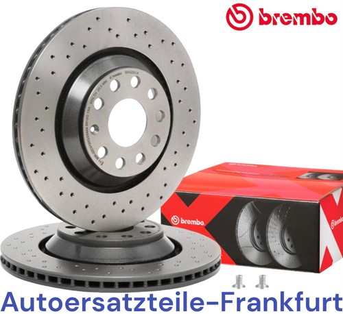 Dischi freno brembo forati - freno,